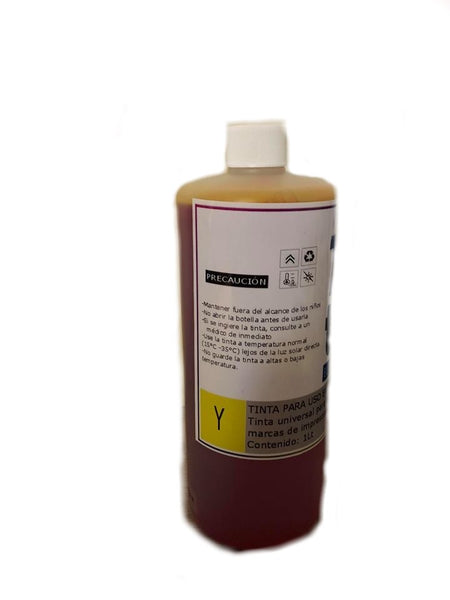 Tinta Universal color amarillo 125 ml