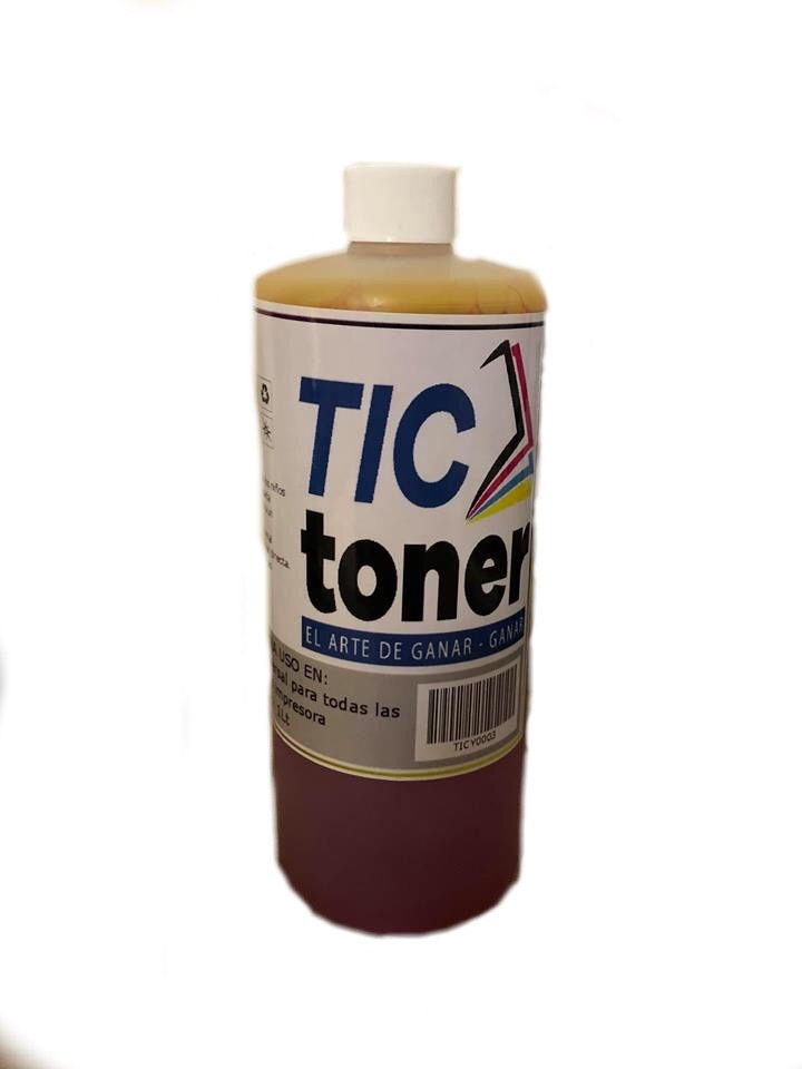 Tinta Universal color amarillo 125 ml